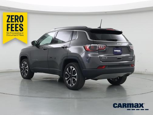 Gray 2022 Jeep Compass Limited