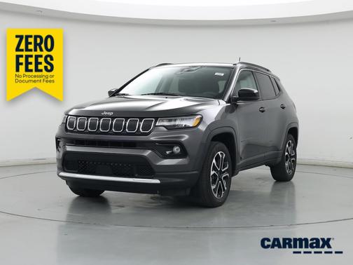 Gray 2022 Jeep Compass Limited