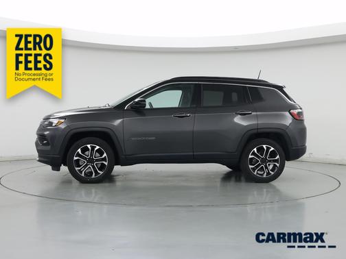 Gray 2022 Jeep Compass Limited
