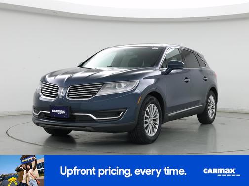Blue 2016 Lincoln MKX Select