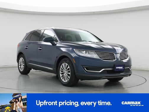 Blue 2016 Lincoln MKX Select