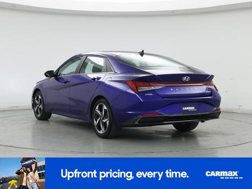 Blue 2023 Hyundai ELANTRA HEV Limited