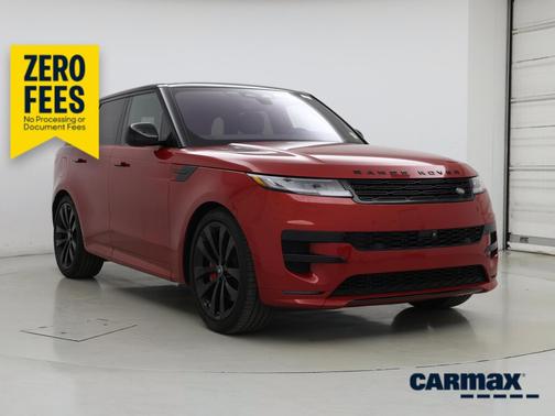 Red 2023 Land Rover Range Rover Sport First Edition