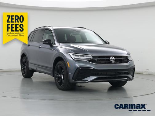 Silver 2024 Volkswagen Tiguan SE R-Line Black