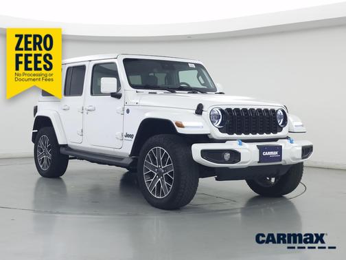 White 2024 Jeep Wrangler 4xe High Altitude