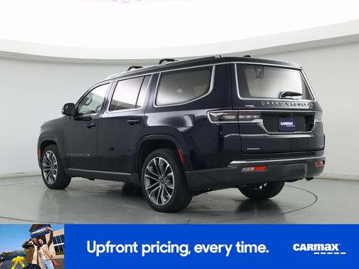Blue 2022 Jeep Grand Wagoneer Series III
