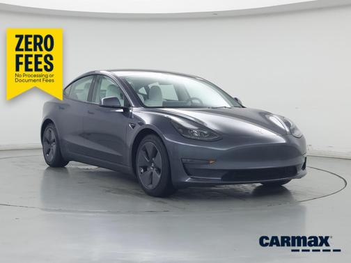 Gray 2023 Tesla Model 3