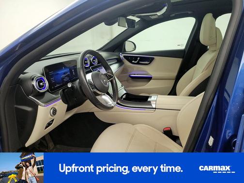 Blue 2022 Mercedes-Benz C-Class