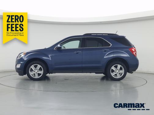 Blue 2016 Chevrolet Equinox LT