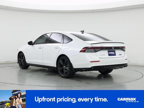 White 2023 Honda Accord Hybrid Sport-L