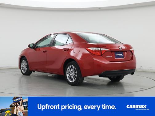 Red 2014 Toyota Corolla LE Plus