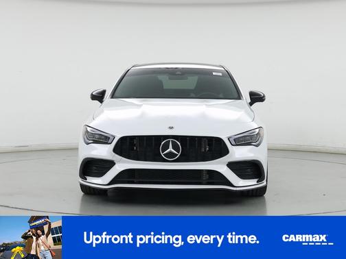 White 2022 Mercedes-Benz AMG CLA 35