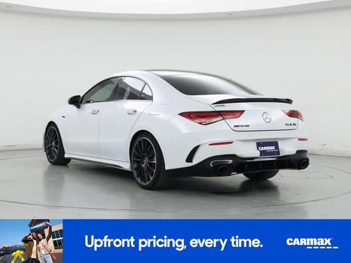 White 2022 Mercedes-Benz AMG CLA 35