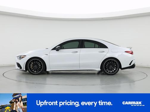 White 2022 Mercedes-Benz AMG CLA 35