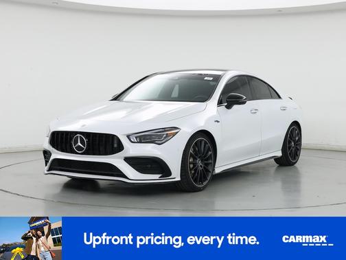 White 2022 Mercedes-Benz AMG CLA 35