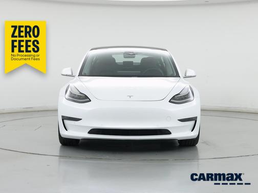 White 2020 Tesla Model 3 Long Range