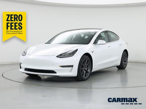 White 2020 Tesla Model 3 Long Range