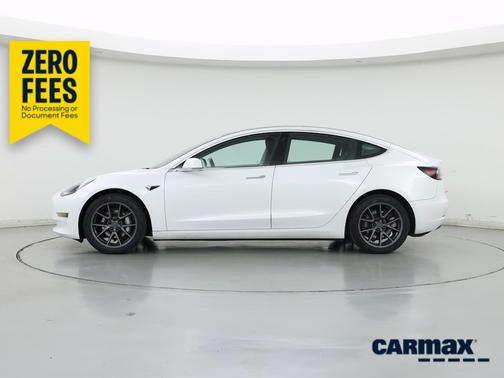 White 2020 Tesla Model 3 Long Range