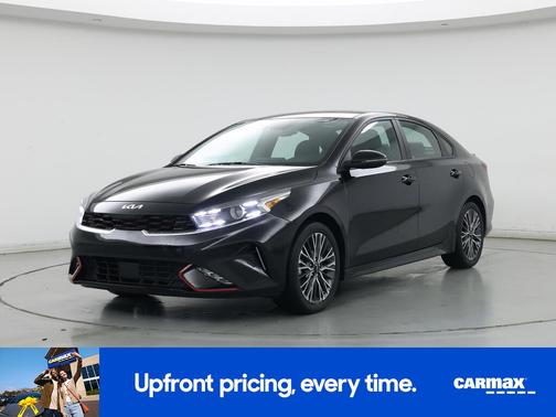 Black 2023 Kia Forte GT-Line