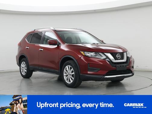 Red 2018 Nissan Rogue SV