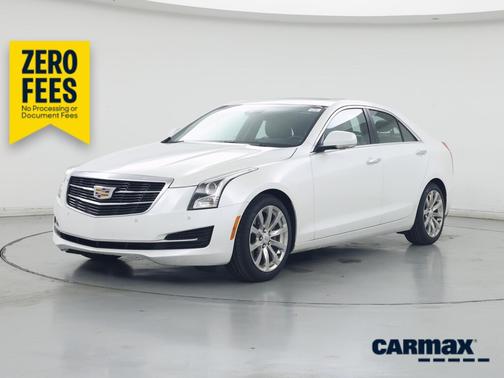 White 2017 Cadillac ATS Luxury
