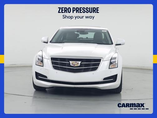 White 2017 Cadillac ATS Luxury
