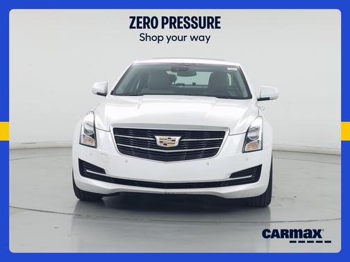 White 2017 Cadillac ATS Luxury
