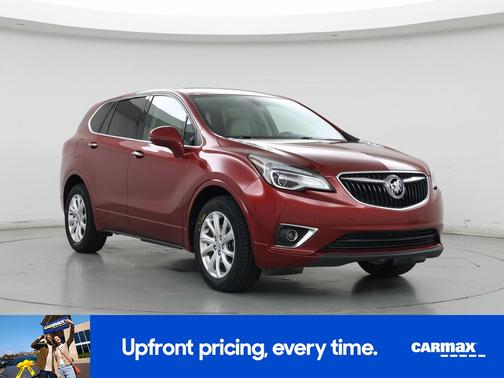Red 2020 Buick Envision Preferred