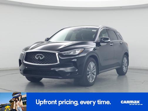 Black 2023 INFINITI QX50 Luxe