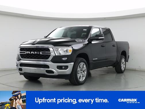 Black 2022 RAM 1500 Bighorn
