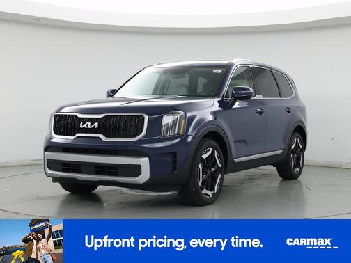 Blue 2024 Kia Telluride EX