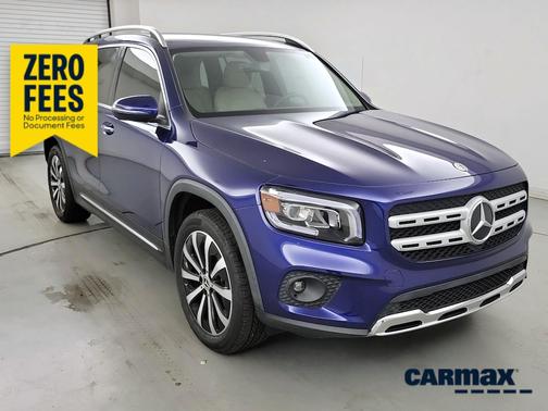 Blue 2021 Mercedes-Benz GLB 250