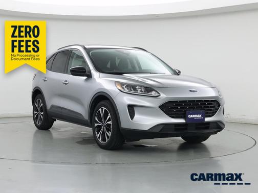 Silver 2021 Ford Escape SE
