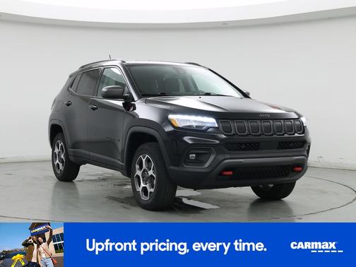 Black 2022 Jeep Compass Trailhawk