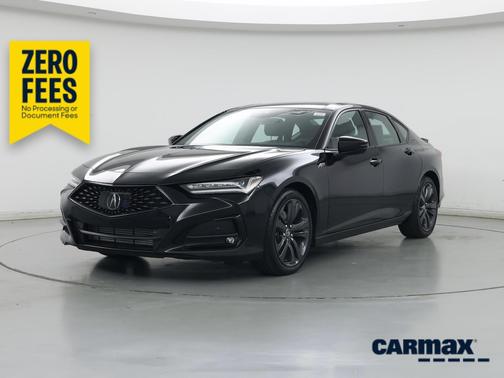 Black 2023 Acura TLX SH-AWD A-Spec