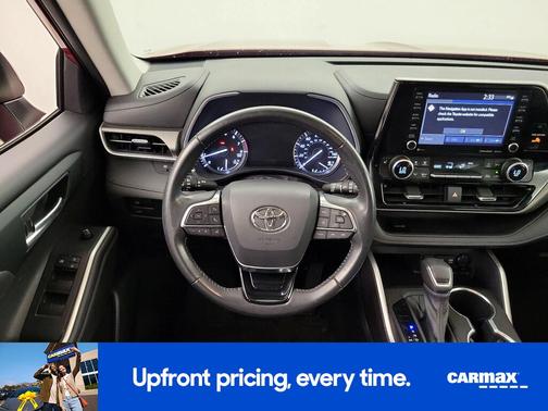 Burgundy 2021 Toyota Highlander XLE