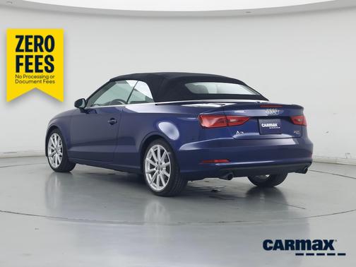 Blue 2015 Audi A3 Premium