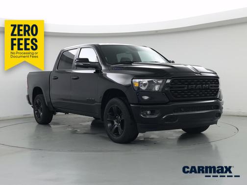 Black 2023 RAM 1500 Bighorn