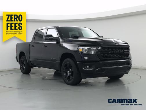 Black 2023 RAM 1500 Bighorn