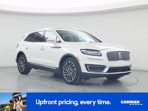 White 2019 Lincoln Nautilus Reserve