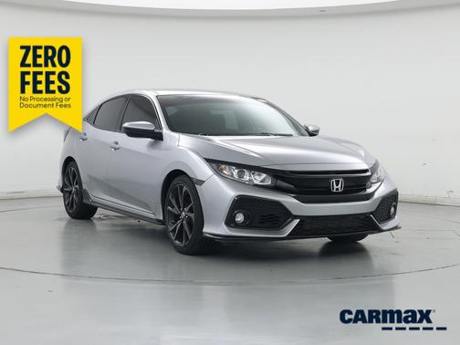 Silver 2018 Honda Civic Sport