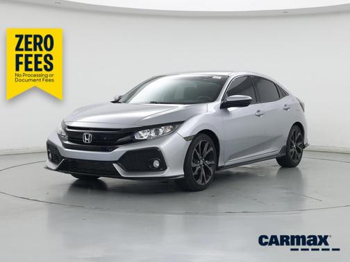 Silver 2018 Honda Civic Sport