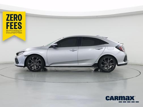 Silver 2018 Honda Civic Sport