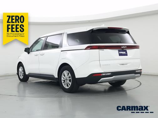 White 2024 Kia Carnival LX Seat Package