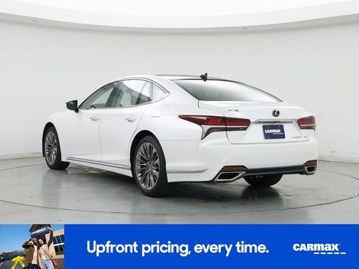 White 2019 Lexus LS 500