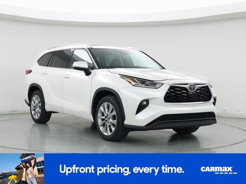 White 2020 Toyota Highlander Limited