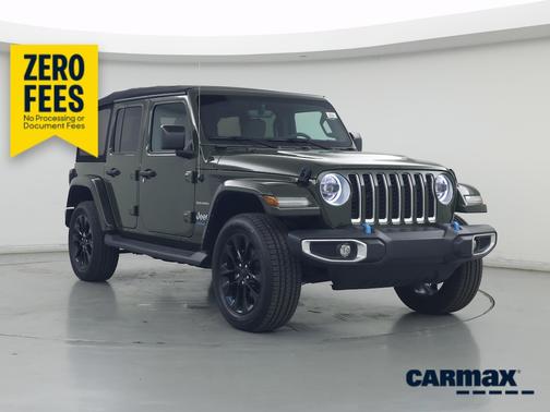 Green 2023 Jeep Wrangler 4xe Unlimited Sahara