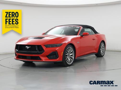 Red 2025 Ford Mustang GT Premium