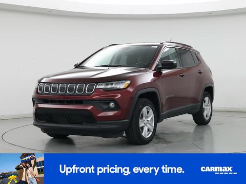Red 2022 Jeep Compass Latitude