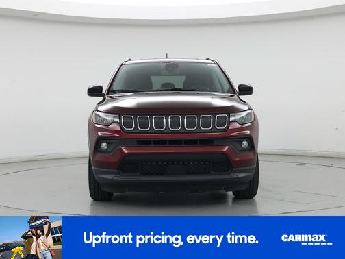 Red 2022 Jeep Compass Latitude